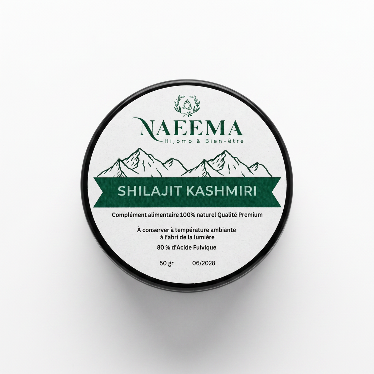 Shilajit en résine — L’essence précieuse des montagnes